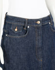 Scanlan Theodore Denim Skirt Size 10