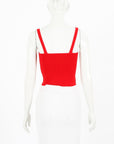 Scanlan Theodore Crepe Knit Square Camisole Size XS