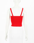 Scanlan Theodore Crepe Knit Square Camisole Size XS