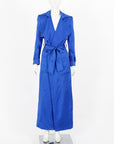 Khirzad Femme Silk Blend Trench Coat Size XS