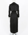 Khirzad Femme Silk Blend Trench Coat Size XS