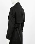 Khirzad Femme Silk Blend Trench Coat Size XS