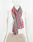 Missoni Chevron Metallic Scarf