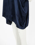 Camilla 'Solid Navy' Short Kaftan With Hardware Size O/S