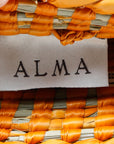 Alma Large Woven Taco Clutch