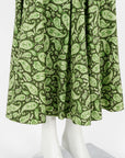 Scanlan Theodore Cotton Paisley Shoestring Dress Size 6