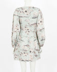 Zimmermann 'Wayfarer' Floral Linen Mini Dress Size 1