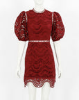 Zimmermann 'Jaya' Wave Mini Dress Size 0