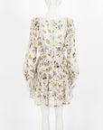 Zimmermann 'Rife' Dandelion Mini Dress Size 1