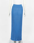 Scanlan Theodore Pleated Knit Maxi Skirt Size S