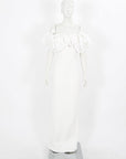 Rebecca Vallance Tessa Off The Shoulder Gown Size 8