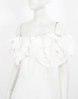 Rebecca Vallance Tessa Off The Shoulder Gown Size 8