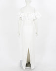 Rebecca Vallance Tessa Off The Shoulder Gown Size 8