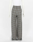 Scanlan Theodore Wool Checkered Pants Size 8