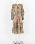 Ulla Johnson 'Paola' Lurex Midi Dress Size US 6 | AU 10