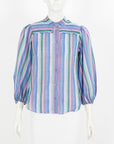 Zimmermann 'Poppy' Stripe Cotton Shirt Size 1