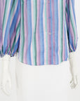 Zimmermann 'Poppy' Stripe Cotton Shirt Size 1