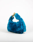 JW Anderson Faux Fur Chain Hobo Bag Size S