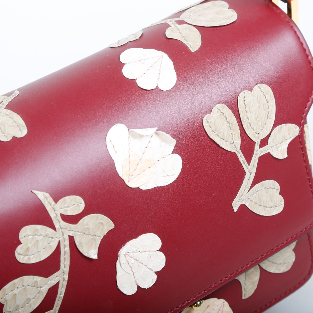 Marni Leather Trunk bag Size M