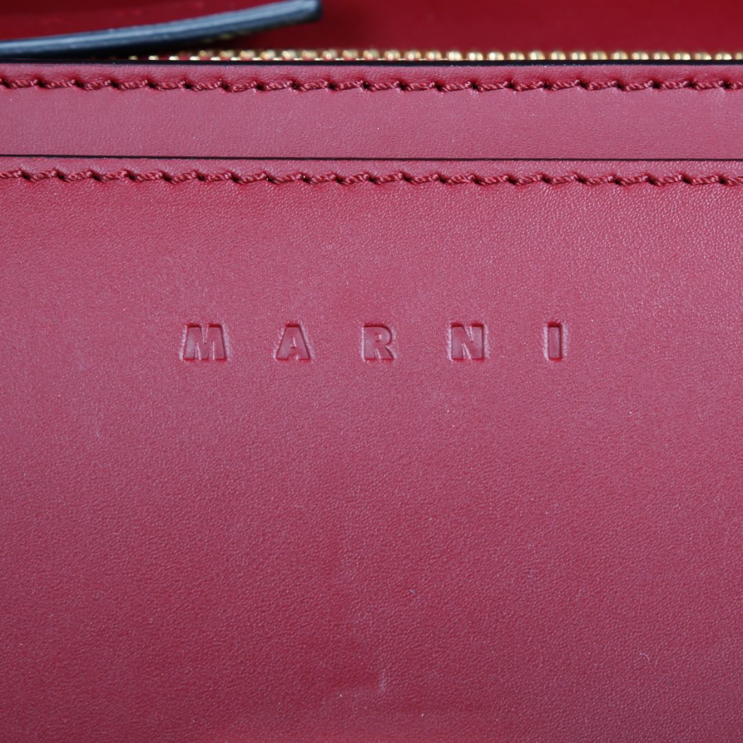 Marni Leather Trunk bag Size M