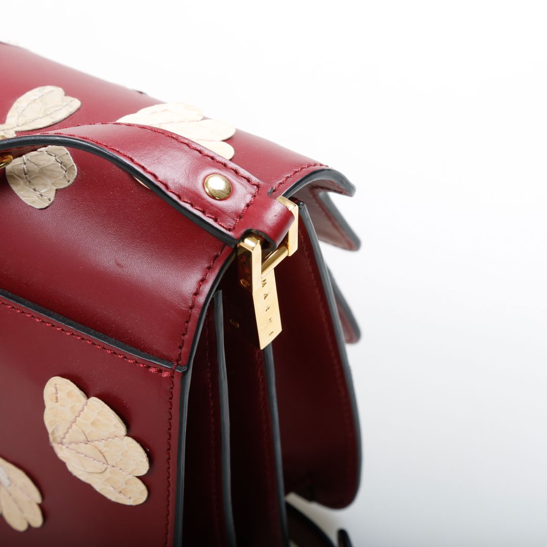 Marni Leather Trunk bag Size M