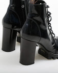 Louis Vuitton Leather 'Star Trail' Ankle Boots Size 40
