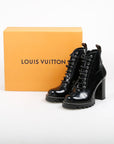 Louis Vuitton Leather 'Star Trail' Ankle Boots Size 40