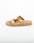 Jimmy Choo Fayence Suede Flat Sandals Size 39
