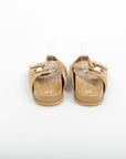 Jimmy Choo Fayence Suede Flat Sandals Size 39
