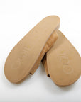 Jimmy Choo Fayence Suede Flat Sandals Size 39