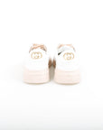 Gucci GG Embossed Leather Sneakers Size 40.5