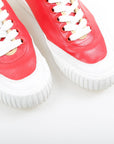 Zimmermann Two Toned Leather Sneakers Size 38