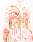 Emporio Sirenuse Giada Winter Garden Long Dress Size IT 50 | AU 18
