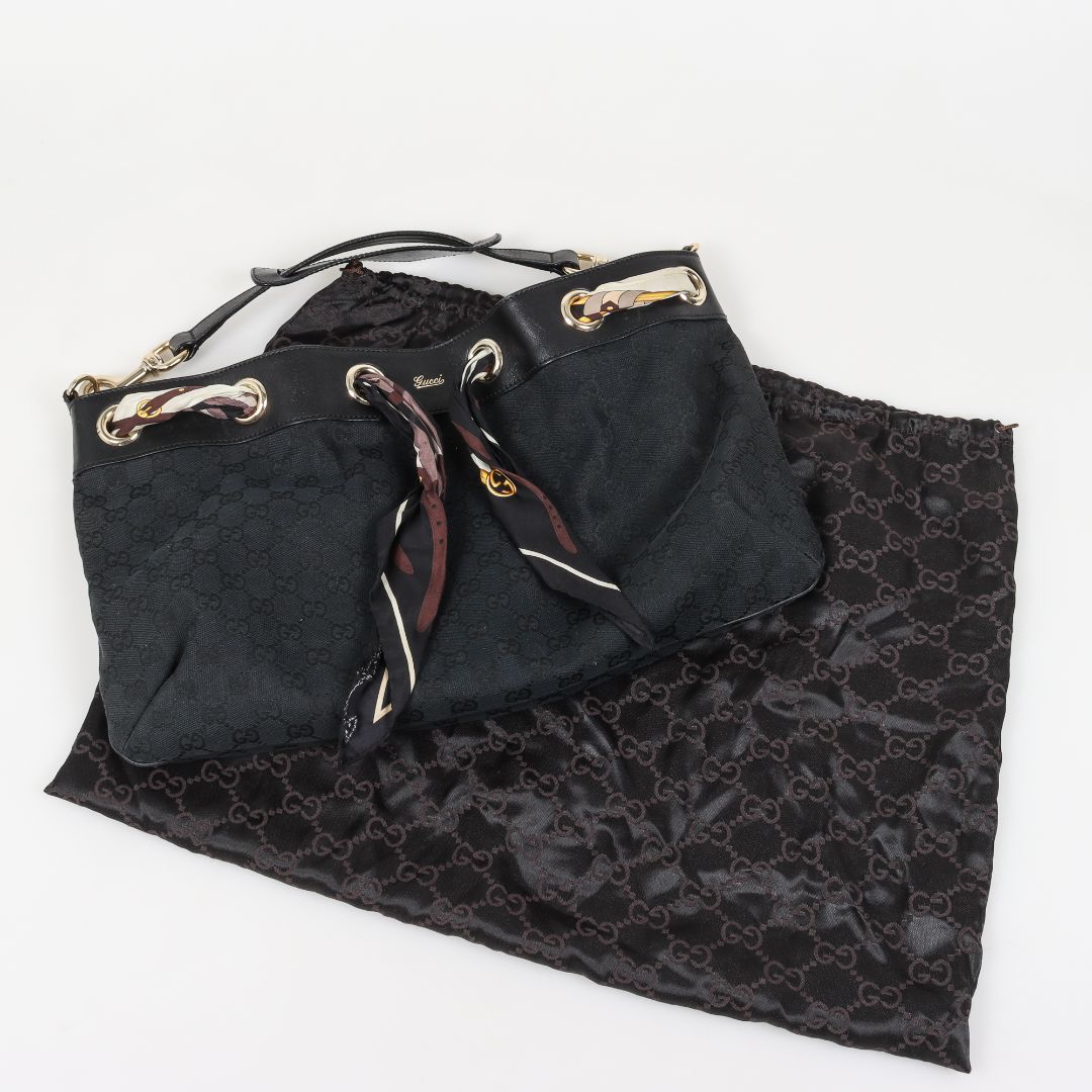 Gucci Positano Monogram Shoulder Bag