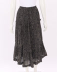 Isabel Marant Cotton Floral Midi Skirt Size FR 44 | AU 14-16