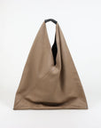 MM6 Maison Margiela Japanese Leather Triangle Tote Bag