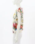 Dolce & Gabbana Silk Print Blouse Size IT 38 | AU 6