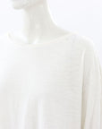 Magnolia Pearl Distressed Cotton Long Sleeve Top O/S