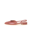 Chanel Leather Slingback Flats Size 37