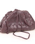 Bottega Veneta Mini Intrecciato Leather Pouch