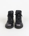 Golden Goose 'Ele' Leather Combat Boots Size 38