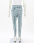 Isabel Marant 'Nanouli' Denim Stirrup Pants Size FR 38 | AU 10