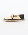 Fabrizio Viti Raffia Catania Flat Espadrilles Size 35