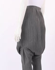 Issey Miyake Pleated Drop Crotch Pants Size M