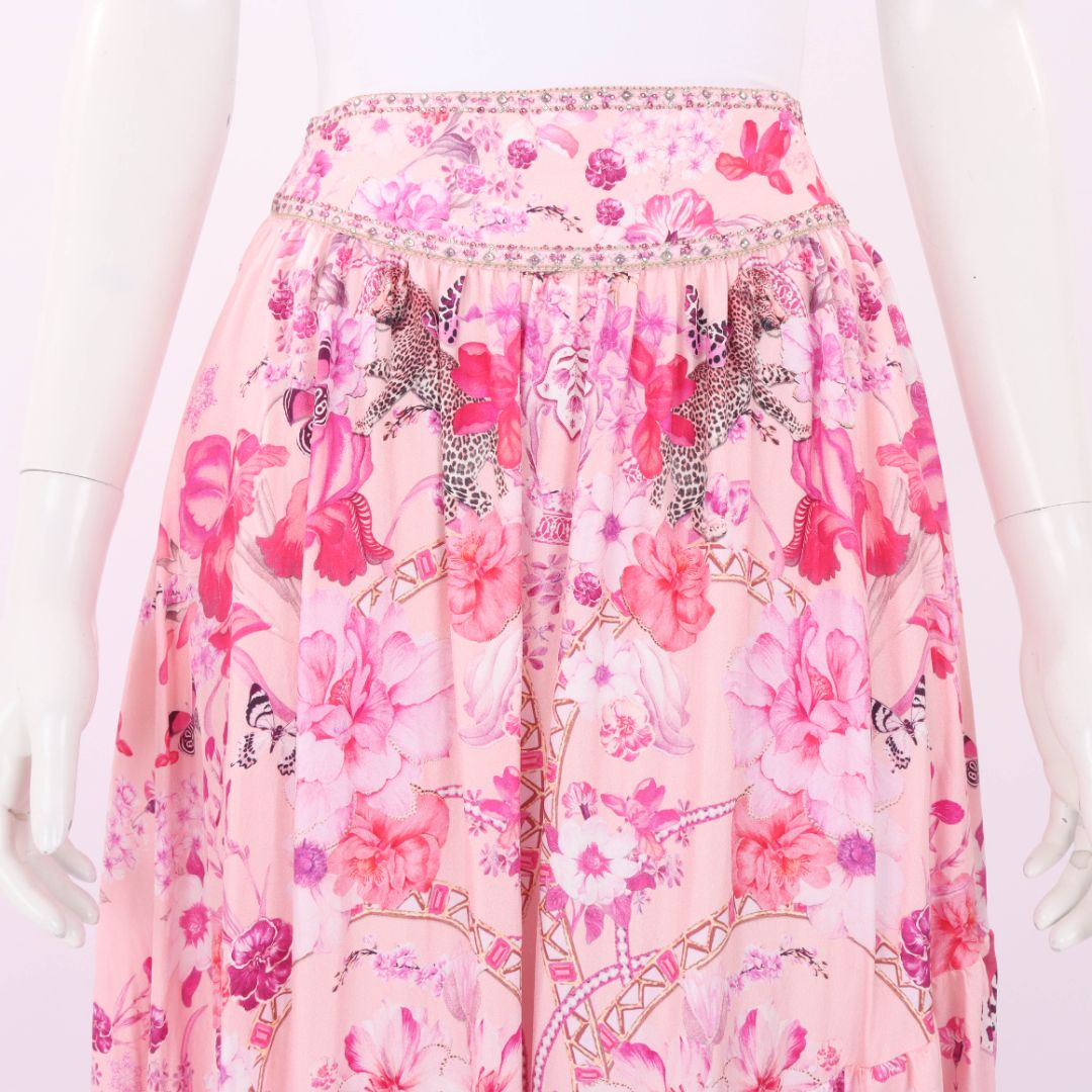 Camilla Botanical Novella Maxi Skirt Size XS