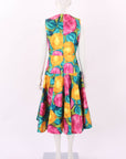 Marni Lemonade Sleeveless Midi Dress Size IT 40 | AU 8