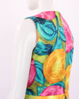 Marni Lemonade Sleeveless Midi Dress Size IT 40 | AU 8
