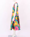 Marni Lemonade Sleeveless Midi Dress Size IT 40 | AU 8