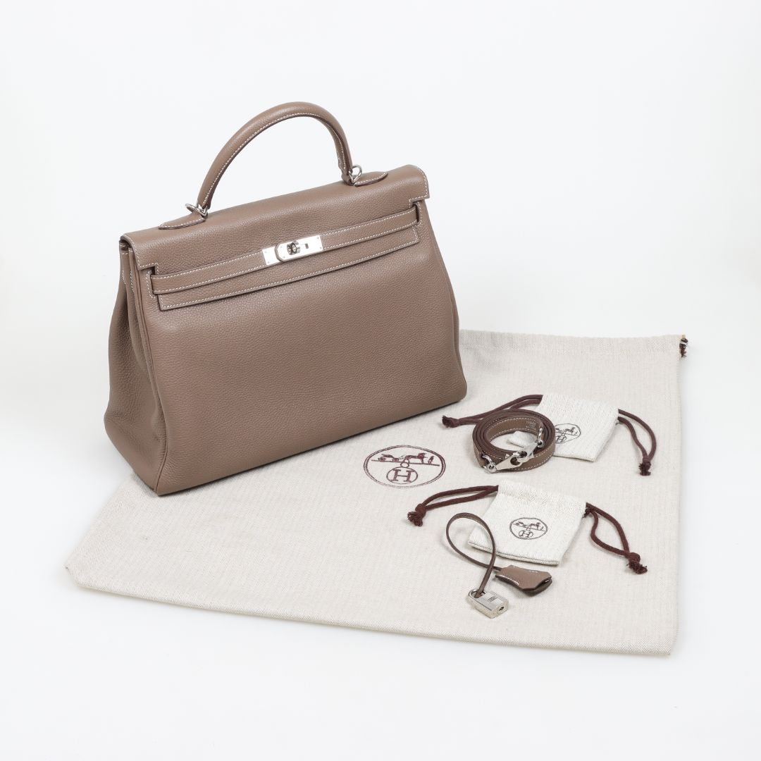 Hermes Togo Leather Kelly Bag 35