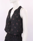 Ulla Johnson Lucille Floral Midi Dress Size US 0 | AU 4-6